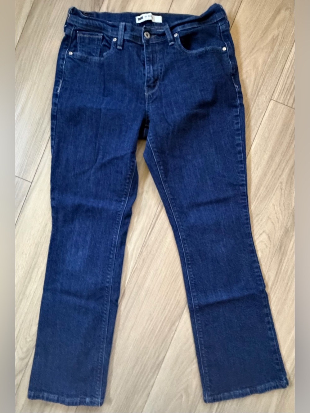Levi's 515 Bootcut Flap Pocket Dark Wash Women's Jeans Size 30